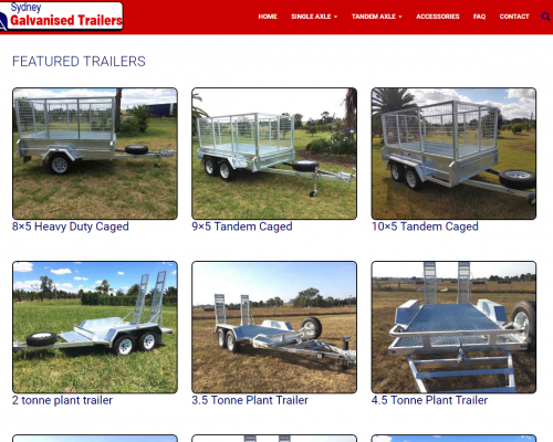 SYDNEY GALVANISED TRAILERS